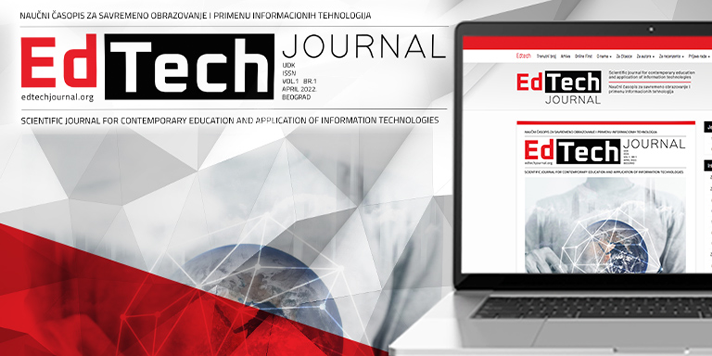 Osnovan naučni časopis EdTech Journal: Obrazovanje budućnosti i tehnologija na jednom mestu